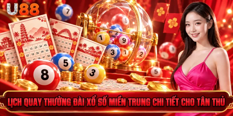 Lịch quay thưởng đài xổ số miền trung chi tiết cho tân thủ