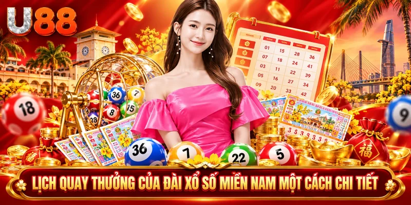 Lịch quay thưởng của đài xổ số miền Nam một cách chi tiết