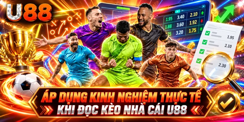 Áp dụng kinh nghiệm thực tế khi đọc kèo nhà cái U88